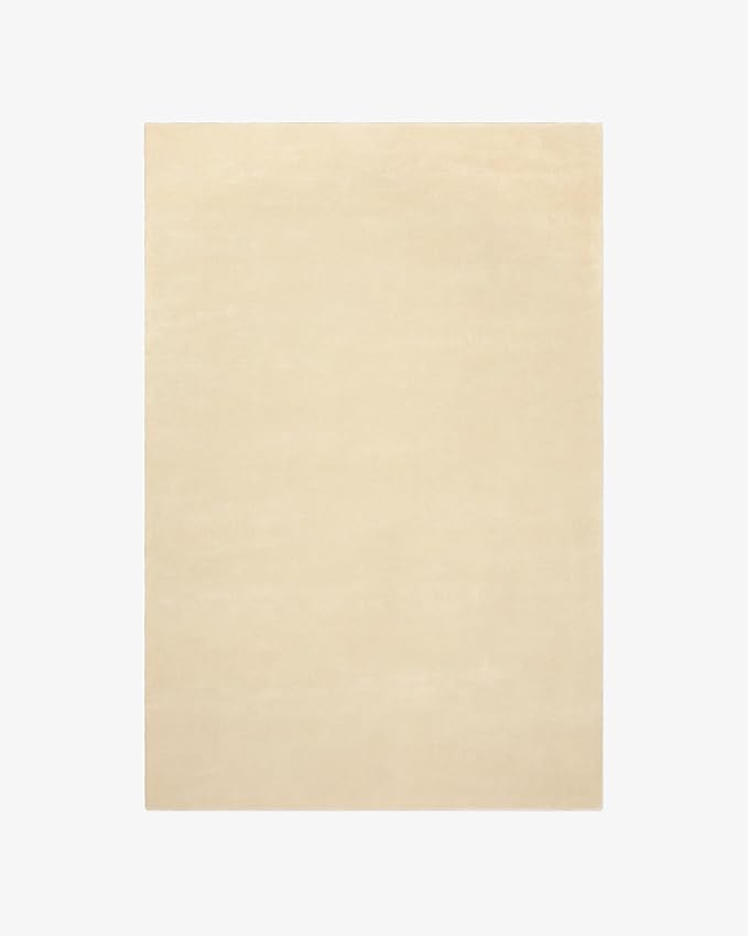 Hand Tufted Plush Butter Rug 100% New Zealand Wool