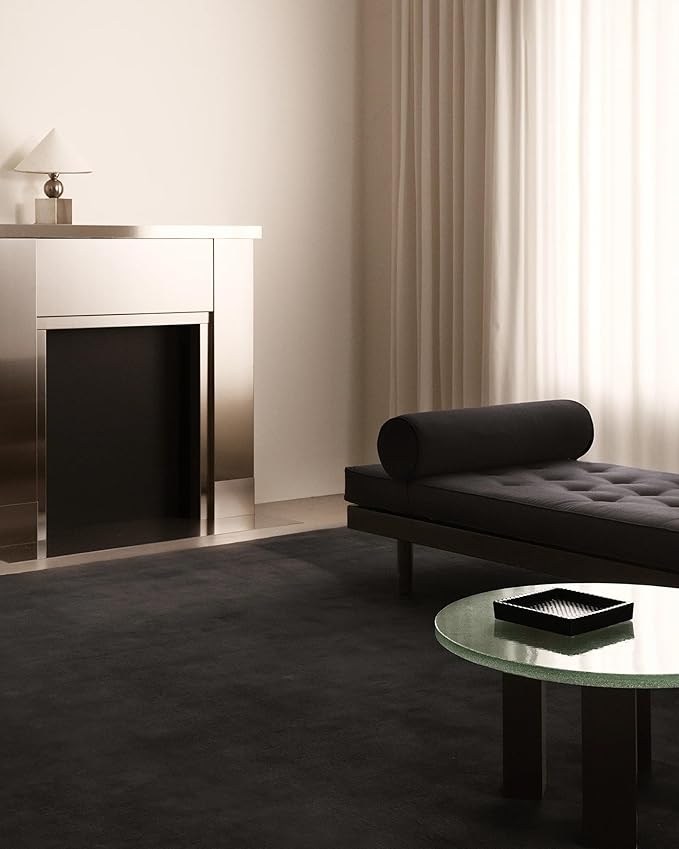 Hand Tufted Plush Pencil Grey Rug 100% New Zealand Wool