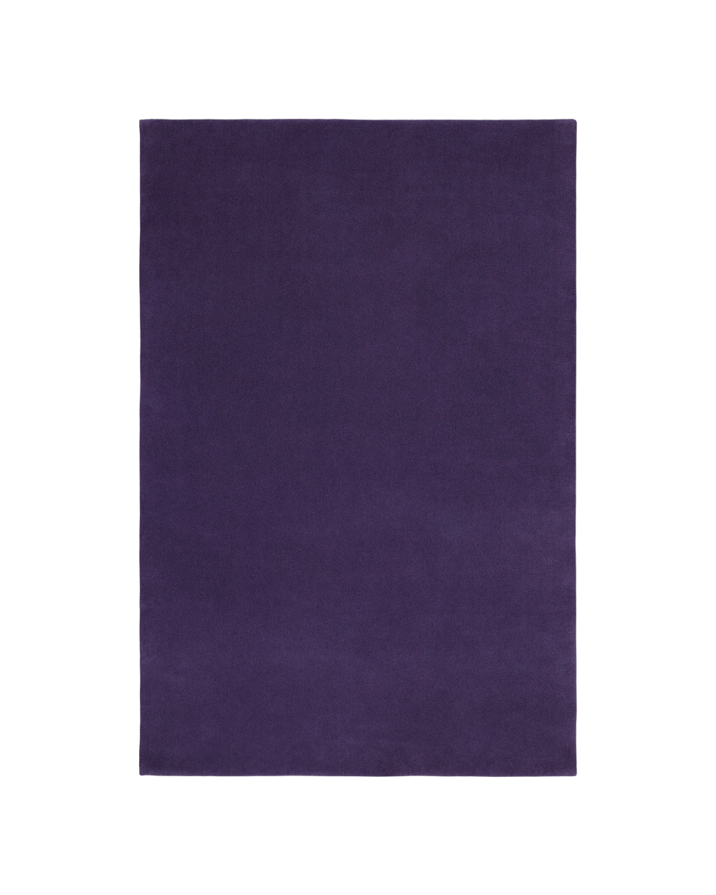 Hand Tufted Plush Purple Rug 100% New Zealand Wool