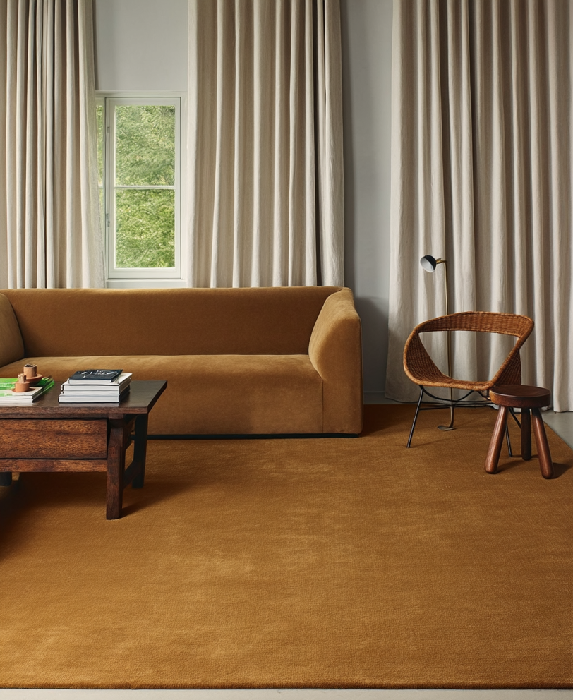 Hand Tufted Plush Leo Rug 100% New Zealand Wool