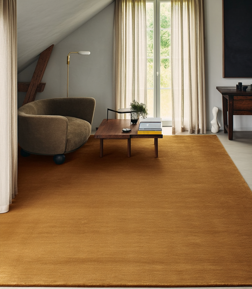 Hand Tufted Plush Leo Rug 100% New Zealand Wool