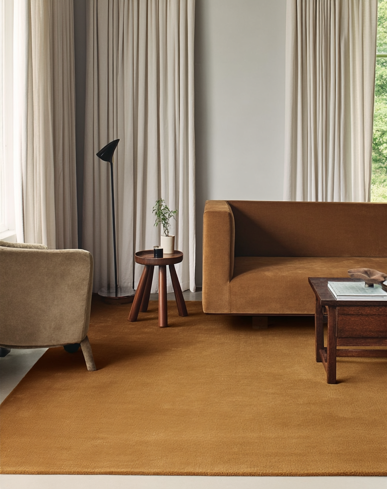 Hand Tufted Plush Leo Rug 100% New Zealand Wool